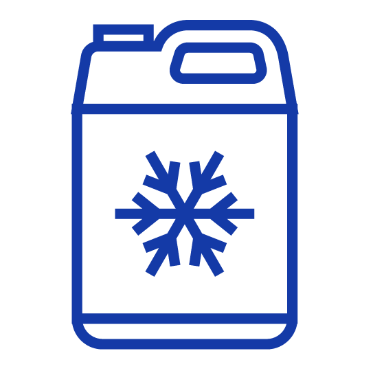 gross icons ungiftige kuehlmittel