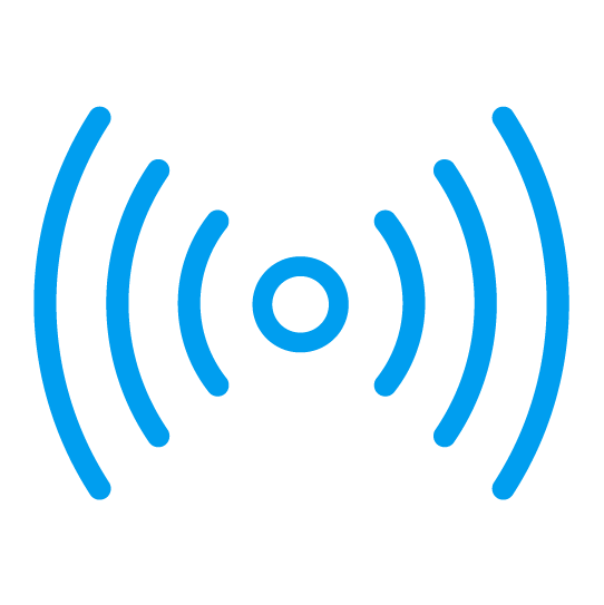 gross icons Dreifach Sensor