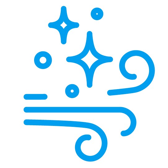 gross icons Optimale Luftbefeuchtung