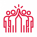 gross icons professionelle geschulte fachkraefte