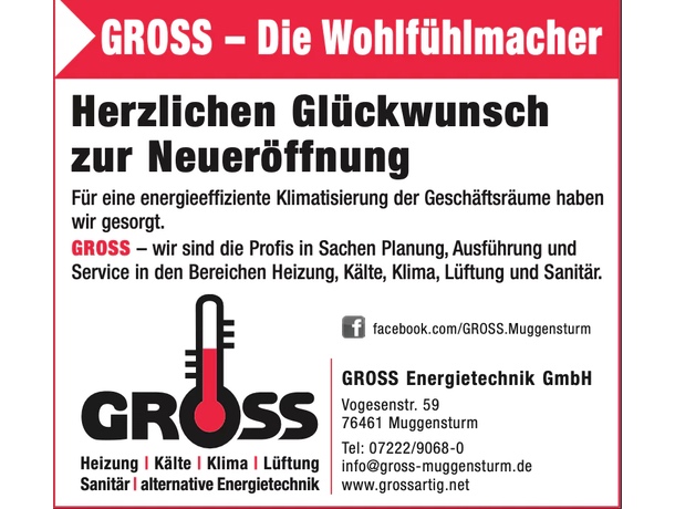 gross muggensturm energietechnik unternehmen news filiale neueroeffnung