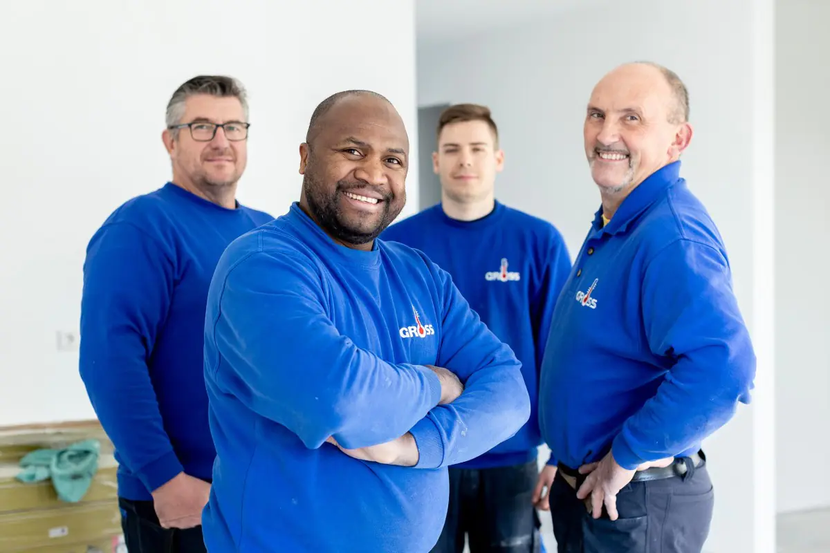 gross energietechnik badsanierung team