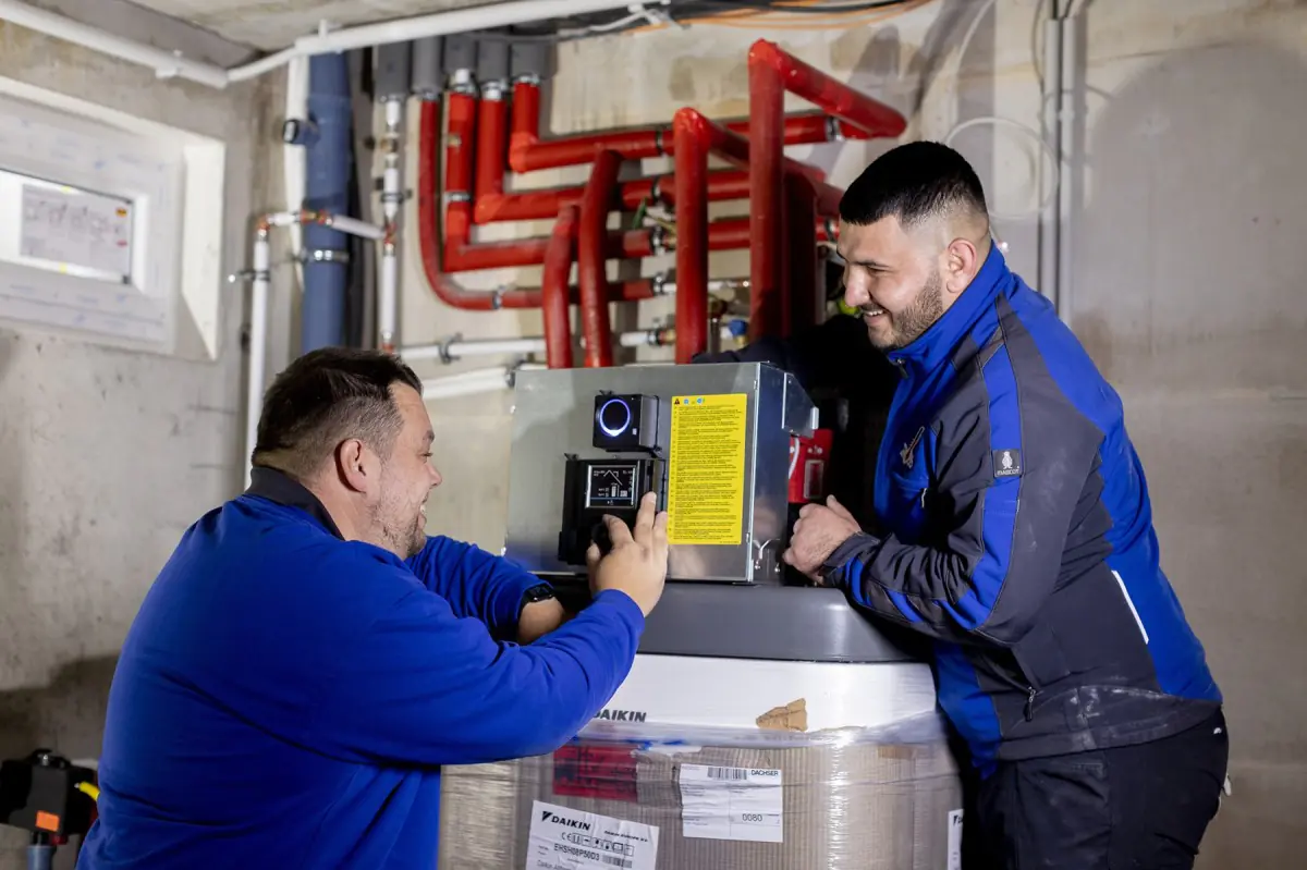 gross energietechnik service wartung waermepumpe