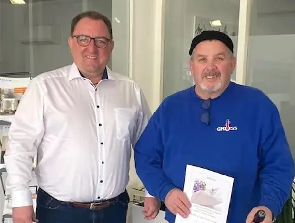 gross muggensturm energietechnik unternehmen news Jubilaeum Mitarbeiter